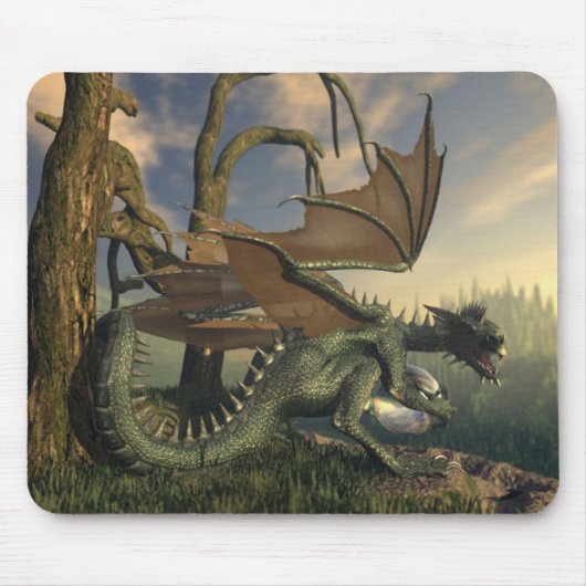 ドラゴンのマウスパッド マウスパッド (正面)