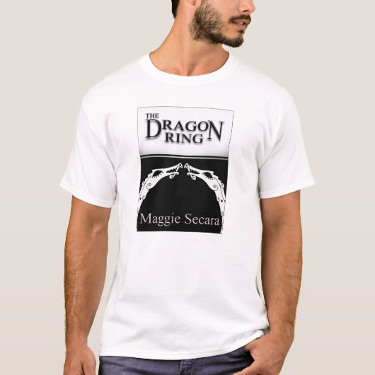 ドラゴンのリングのティー Tシャツ (正面)