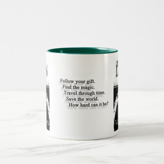 ドラゴンのリングのマグ ツートーンマグカップ (中央)