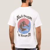 ドラゴンのロゴ Tシャツ (裏面)