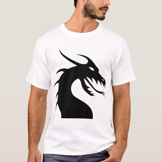 ドラゴンのワイシャツ Tシャツ (正面)