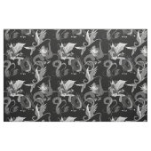 ドラゴンの世界旅行 ファブリック (ファットクウォーター)