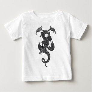ドラゴンの世界 ベビーTシャツ