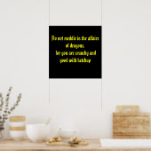 ドラゴンの事に干渉するな… ポスター (キッチン)