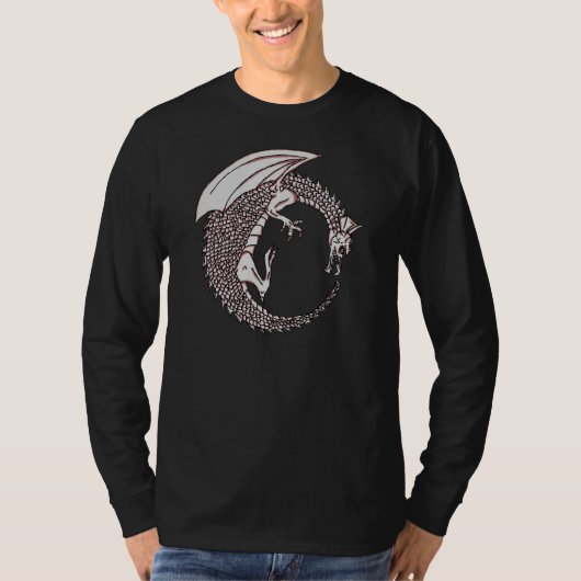 ドラゴンの人のワイシャツ! Tシャツ (正面)