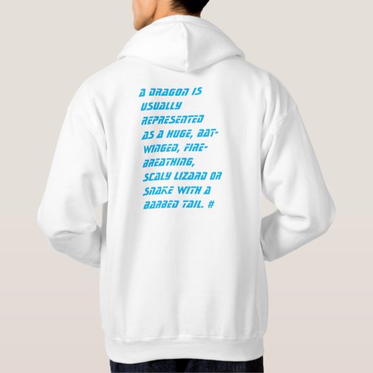 ドラゴンの伝説 パーカ (裏面)