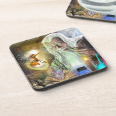 ドラゴンの作り方 コースター (左側)