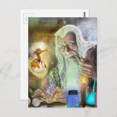 ドラゴンの作り方 ポストカード (正面/裏面)