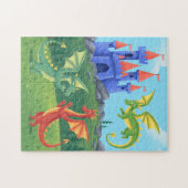 ドラゴンの冒険 ジグソーパズル (横)