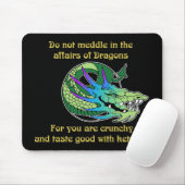 ドラゴンの出来事で干渉しないで下さい マウスパッド (マウス)