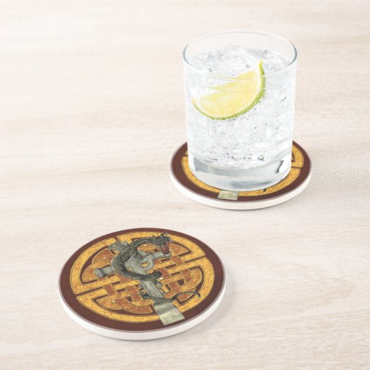 ドラゴンの十字 コースター (側面)