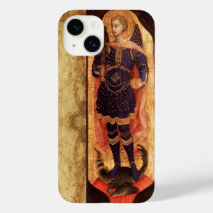 ドラゴンの古い羊飼いとの聖ミカエル大天使 Case-Mate iPhone 14ケース