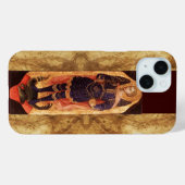 ドラゴンの古い羊飼いとの聖ミカエル大天使 Case-Mate iPhoneケース (裏面 (横))