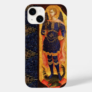 ドラゴンの古い羊飼いとの聖ミカエル大天使 Case-Mate iPhone 14ケース