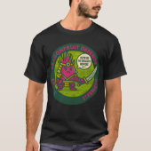 ドラゴンの名誉を守る 戦士 フルーツ Tシャツ (正面)