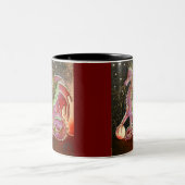 ドラゴンの呼吸11のOZ。 ツートーンマグ ツートーンマグカップ (中央)