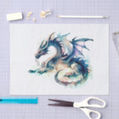 ドラゴンの喜び 薄葉紙 (クラフト)