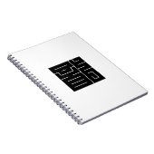 ドラゴンの四角キャラクター ノートブック (右側)