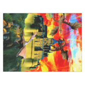 ドラゴンの城 テーブルクロス (正面(横))