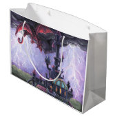 ドラゴンの城 ラージペーパーバッグ (裏面アングル)