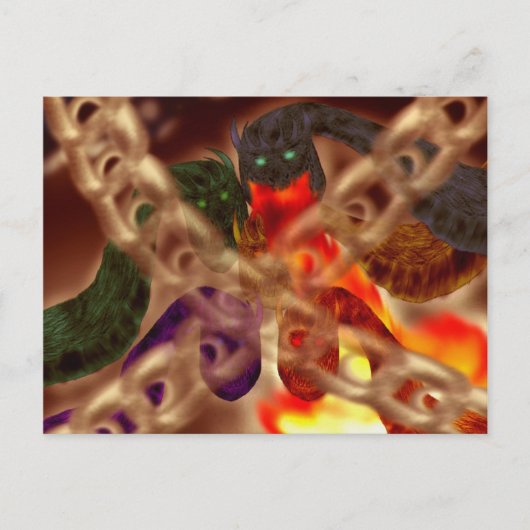 ドラゴンの墓 ポストカード (正面)