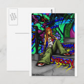 『ドラゴンの夢』はがきき ポストカード (正面/裏面)