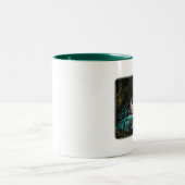 ドラゴンの妖精のマグ ツートーンマグカップ (中央)