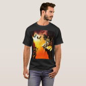 ドラゴンの娘のTシャツ Tシャツ (正面フル)