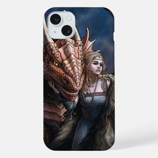 ドラゴンの守護者 iPhoneケース (裏面)