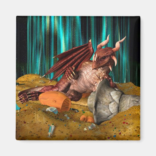 ドラゴンの宝 マグネット (正面)
