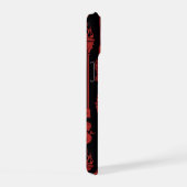 ドラゴンの家のクレスト模様 iPhone 15ケース (右側面)