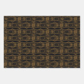 ドラゴンの家 |ターガリエンストライプパターン ラッピングペーパーシート (正面)