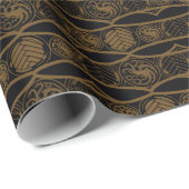 ドラゴンの家 |ターガリエンストライプパターン ラッピングペーパー (ロールコーナー)