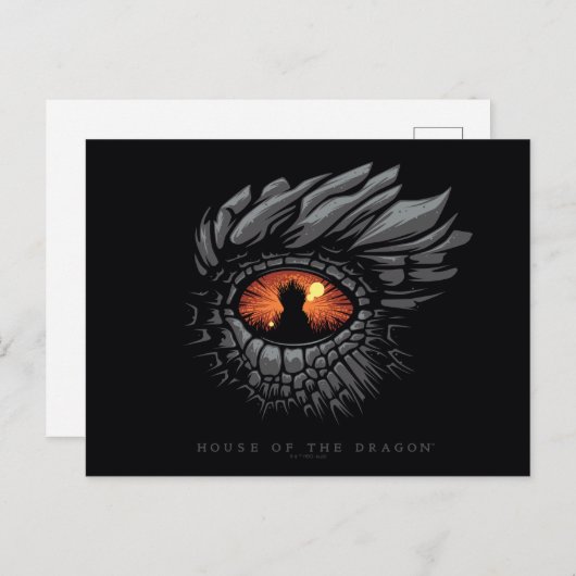 ドラゴンの家 ドラゴンのアイアン玉座 ポストカード (正面/裏面)