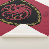 ドラゴンの家 |ハウスTargaryen Crest シェルパブランケット (3/4)