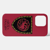 ドラゴンの家 |ハウスTargaryen Crest Case-Mate iPhoneケース (裏面 (横))