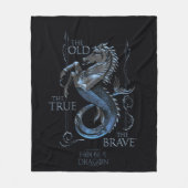ドラゴンの家 |ハウスVelaryon Sigil フリースブランケット (正面)