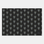 ドラゴンの家 |バレリオンスカルダイヤモンド ラッピングペーパーシート (正面)