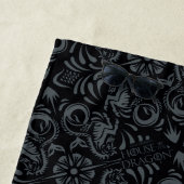 ドラゴンの家 |ベラリオンダイヤモンドパターン ビーチタオル (インサイチュ)