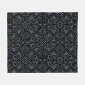 ドラゴンの家 |ベラリオンダイヤモンドパターン フリースブランケット (正面(横))