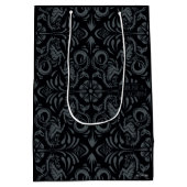 ドラゴンの家 |ベラリオンダイヤモンドパターン ミディアムペーパーバッグ (裏面)