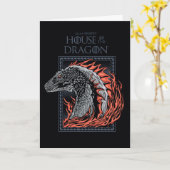 ドラゴンの家 炎のドラゴンプロフィール カード (黄色い花)