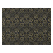 ドラゴンの家 |金ゴールドの水切り竜の模様 テーブルクロス (正面(横))