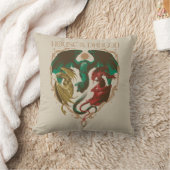 ドラゴンの家 | Dragon Shield クッション (ブランケット)