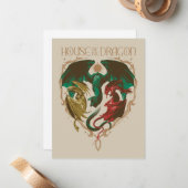 ドラゴンの家 | Dragon Shield ノートカード (正面/裏面インサイチュ)