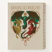 ドラゴンの家 | Dragon Shield ノートブック (裏面)