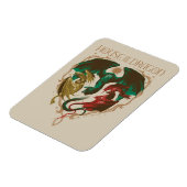 ドラゴンの家 | Dragon Shield マグネット (左側)