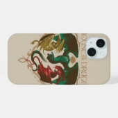ドラゴンの家 | Dragon Shield iPhone 15ケース (裏面横)