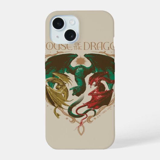 ドラゴンの家 | Dragon Shield iPhone 15ケース (裏面)