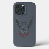 ドラゴンの家 | Fire-Brewing Dragon Head Case-Mate iPhoneケース (裏面)